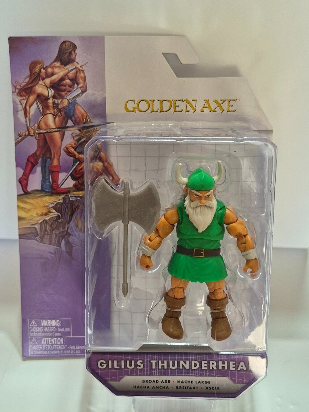Golden Axe Gilius Thunderhead Action Figure 4" SEGA